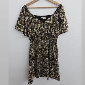 Women's V-neck Mini Dress